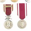 Image 4 : WWII Czech National Guard Merit Defense Medal Set