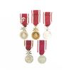 Image 5 : WWII Czech National Guard Merit Defense Medal Set