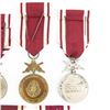 Image 7 : WWII Czech National Guard Merit Defense Medal Set