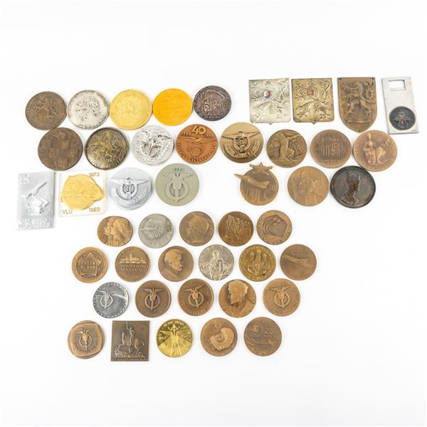 Czechoslovakia Czech table Medal Collection