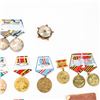 Image 14 : WWII Soviet Russian Medal Badge Lot-Red Banner
