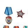 Image 2 : WWII Soviet Russian Medal Badge Lot-Red Banner