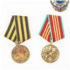 Image 4 : WWII Soviet Russian Medal Badge Lot-Red Banner