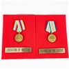 Image 3 : WWII Soviet Russian Medal Display & Plaque Lot