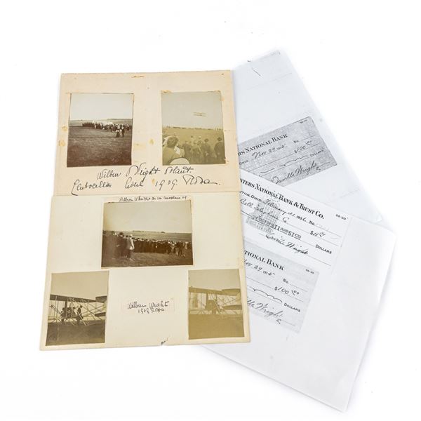 Wilbur Wright Original Photos 1908 Rome Italy