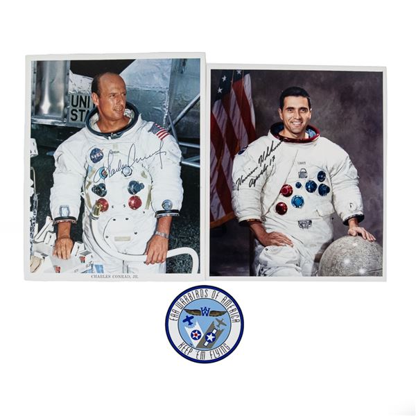 Apollo; Pete Conrad, Harrison Schmitt Autographs