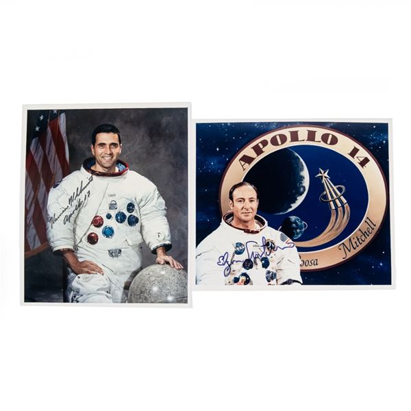 Apollo: Edgar Mitchell, Harrison Schmitt Autograph