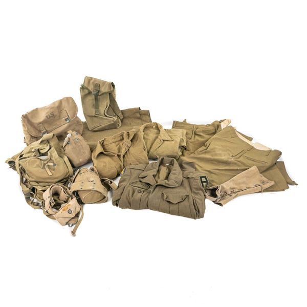 WWII US Army Named Group-Ike Jacket & Gears