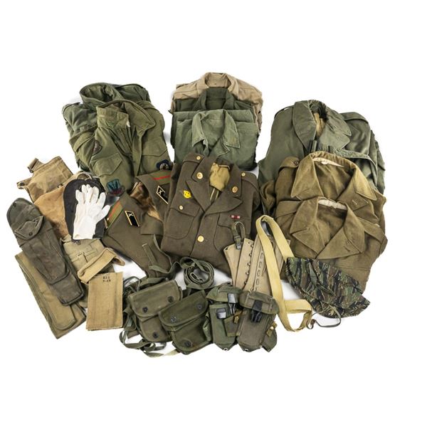 Big WWII WWI Uniform & Gear Lot-US British