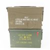 Image 2 : US 5.56mm & Artillery HE M51 Fuze Ammo Box Lot