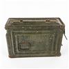 Image 2 : WWII US 30 Cal Ammo Box Can Lot-Crown Marker