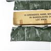 Image 4 : Vietnam Era V-40 Frag Hand Grenade Bandoleer Lot