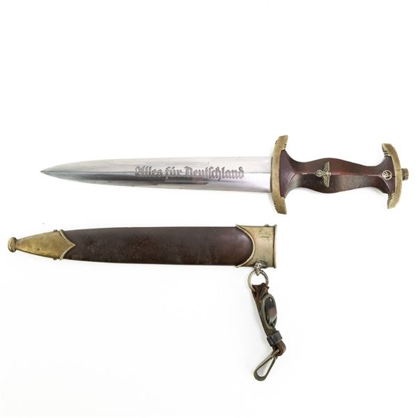 WWII German SA Dagger W/ Hanger-August Bickel