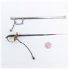 Image 2 : Miniature WWI German M1889 Prussian Officer Sword
