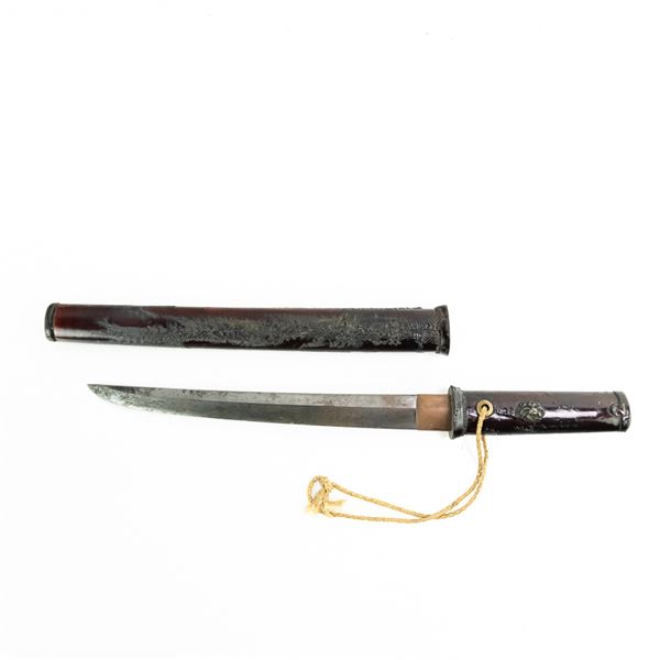 19th-Early 20th C. Japanese Personal Tonto Knife