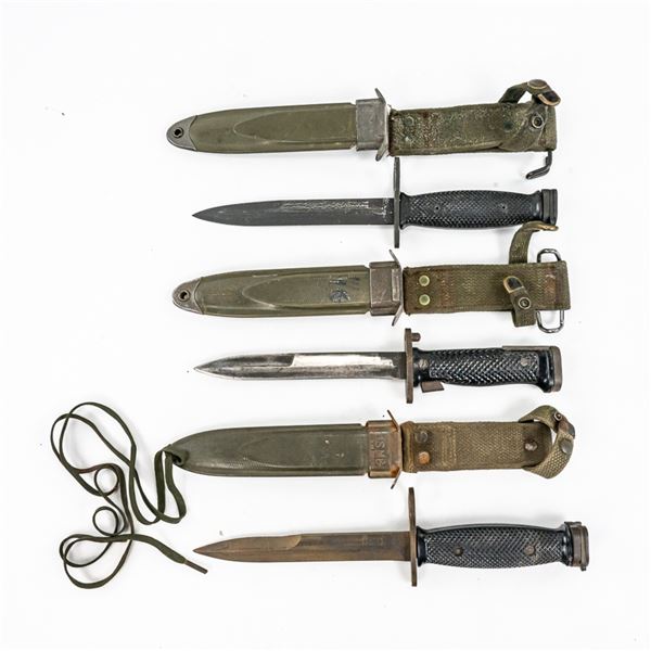 US M5 M7 Bayonet Lot-Imperial & Kiffe Japan (3)
