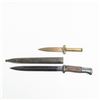 Image 1 : German Spanish M-1943 Bayonet-Trench Art Knife Lot