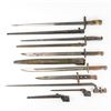 Image 1 : WWI WWII British French Belgium Bayonet Lot (8)