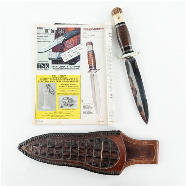 Jerry Van Eizenga "Scagel Fighter" Knife