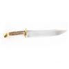Image 5 : Jerry Van Eizenga Stag Bowie Knife- Blade 11"