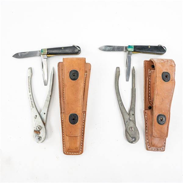 US Army Signals Corps TE-33 Lineman's Tool Kit (2)