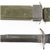 Image 3 : WWII US M3 Fighting Knife- Blade Marked Utica