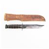 Image 6 : WWII US USMC Ka-Bar Mk2 Fighting Knife-Marine