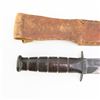Image 9 : WWII US USMC Ka-Bar Mk2 Fighting Knife-Marine
