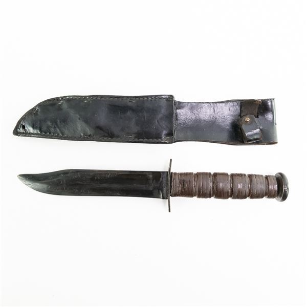 WWII US USMC Mk2 Fighting Knife-Ka-Bar Restored