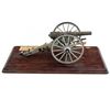 Image 10 : 7x  Miniature Bronze and Cast Cannons
