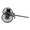 Image 20 : 7x  Miniature Bronze and Cast Cannons