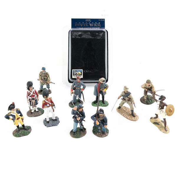 Collection of (11) W. Britain Toy Soldiers