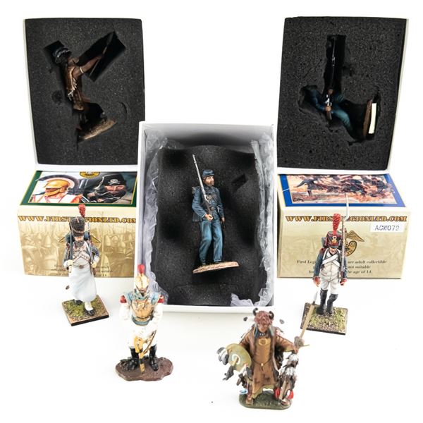 (8) First Legion Del Prado Black Hawk Toy Soldier