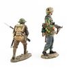 Image 16 : Collection of (8) King & Country Toy Soldiers