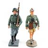 Image 18 : Collection of (8) King & Country Toy Soldiers