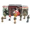 Image 1 : Collection of (8) King & Country Toy Soldiers