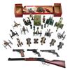 Image 1 : Lot of Toy Cannons, Miniature Guns & Soldiers