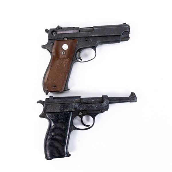 2 Replica Movie Prop Pistols