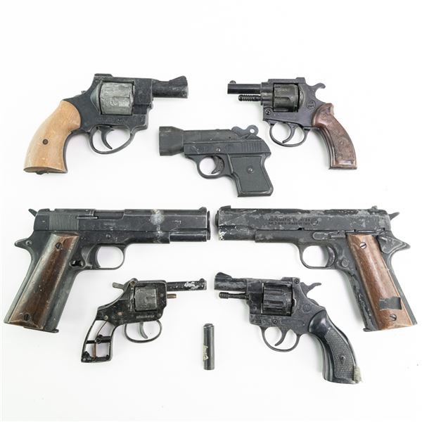 7 Blank firing Movie Prop Handguns