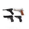 Image 1 : 4 Full Metal Airsoft and BB Pistol Movie Props