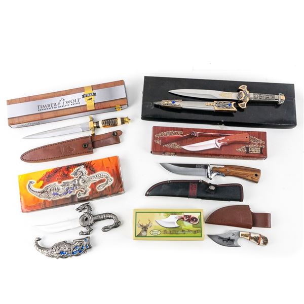 5 Assorted Knives/daggers