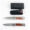 Image 1 : 2 Bud K Folding Bayonet Style Knives
