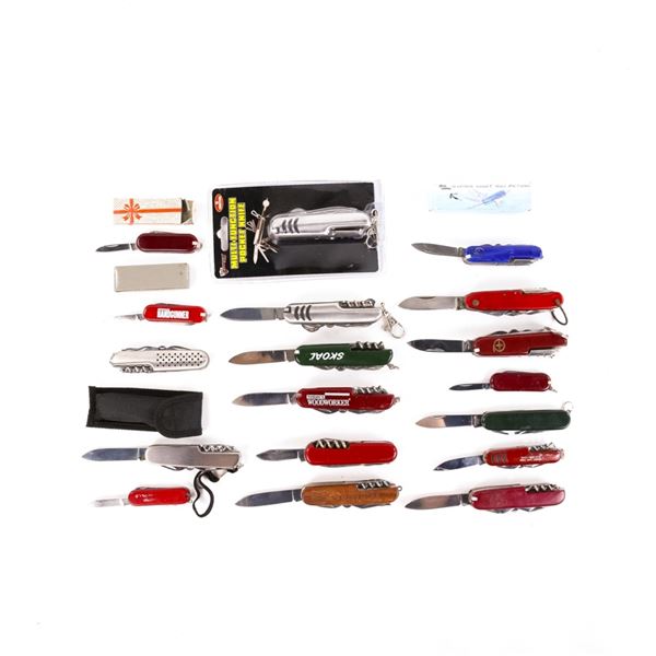 18 Imitation Swiss Army Knives
