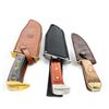 Image 14 : 3 Imported Bowie Knives