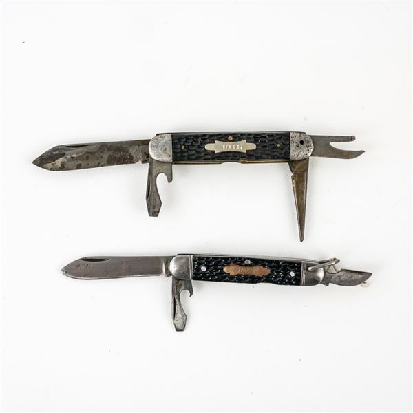 Vintage Imperial and Colonial Scout Knives