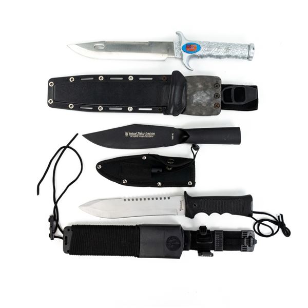 3 Survival Knives
