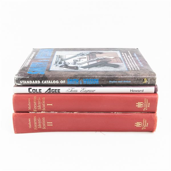 (4) Hardcover Books - Firearm Related
