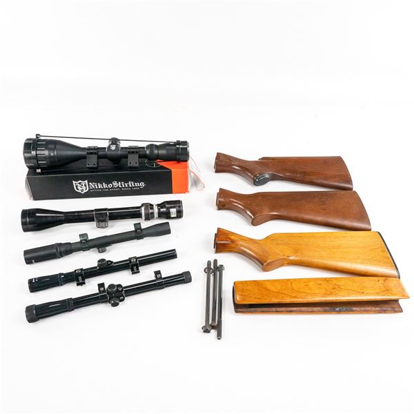 Shotgun Stocks & 5x Scopes