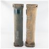 Image 9 : US 155mm Howitzer Shell Container Lot (2)