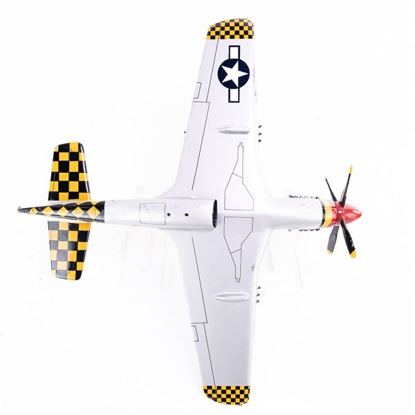 P-51 Mustang "Belligerent Bets" Wood Model Plane